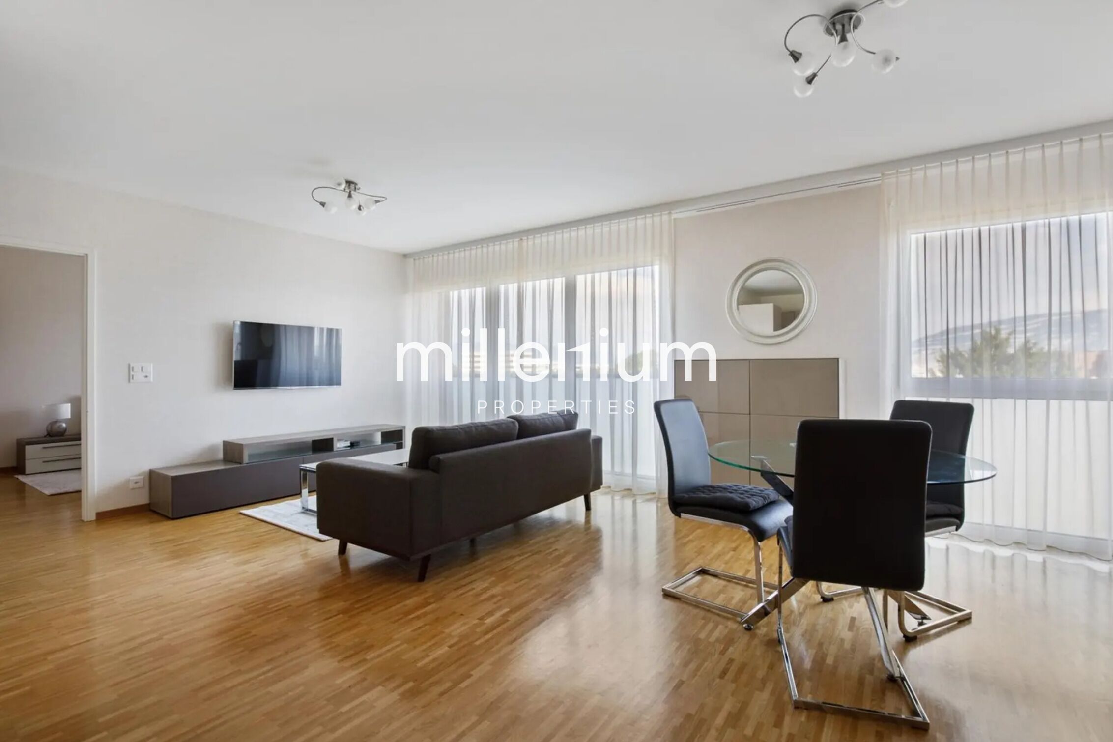 Appartement meublé – Petit-Saconnex – Vue dégagée