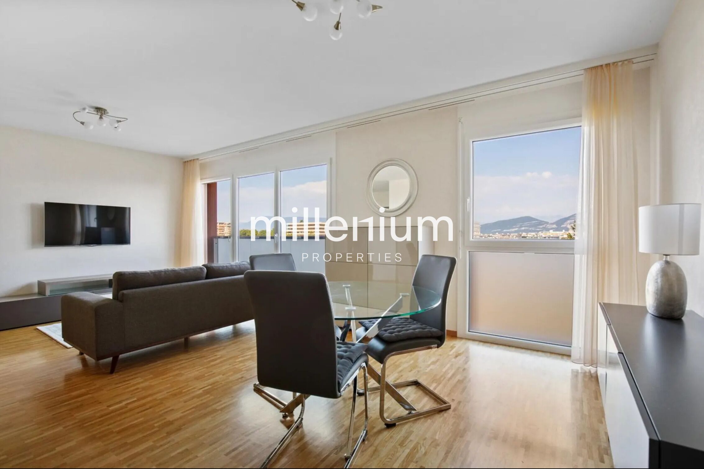 Appartement meublé – Petit-Saconnex – Vue dégagée