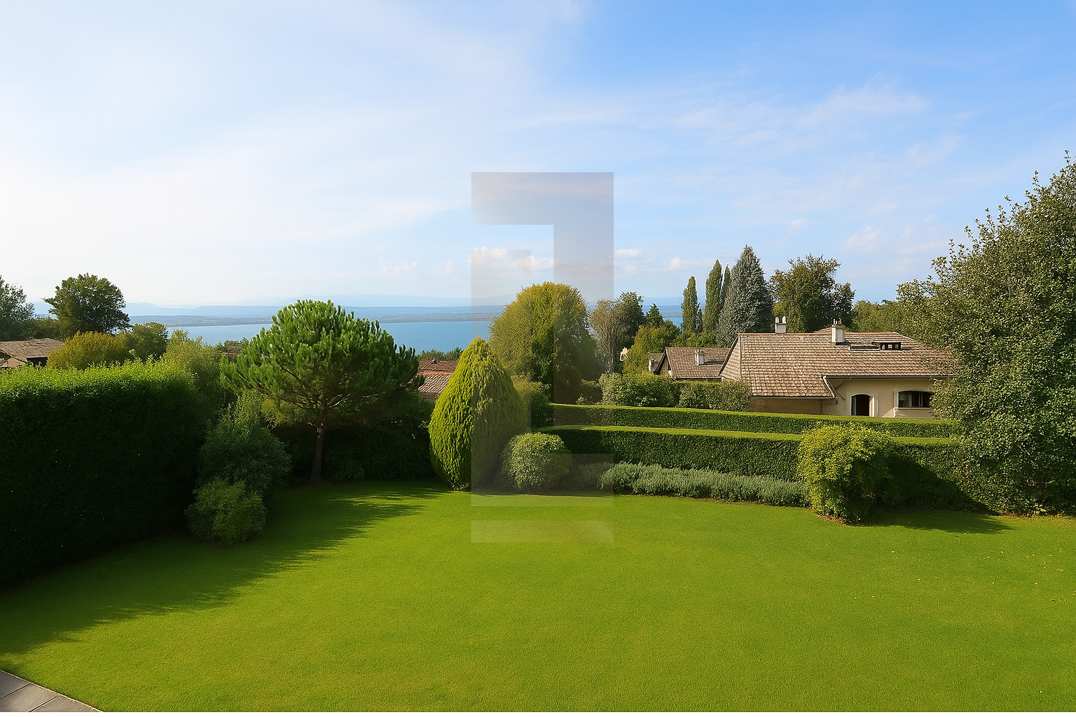 Superbe villa avec échappée sur le lac à Cologny