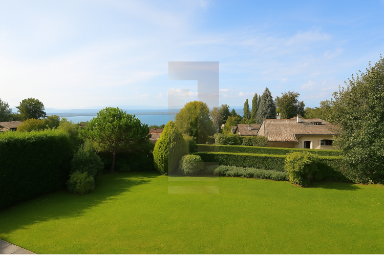 Superbe villa avec échappée sur le lac à Cologny